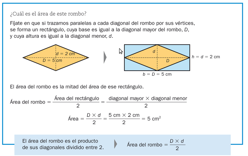 Diagonales de un rectangulo