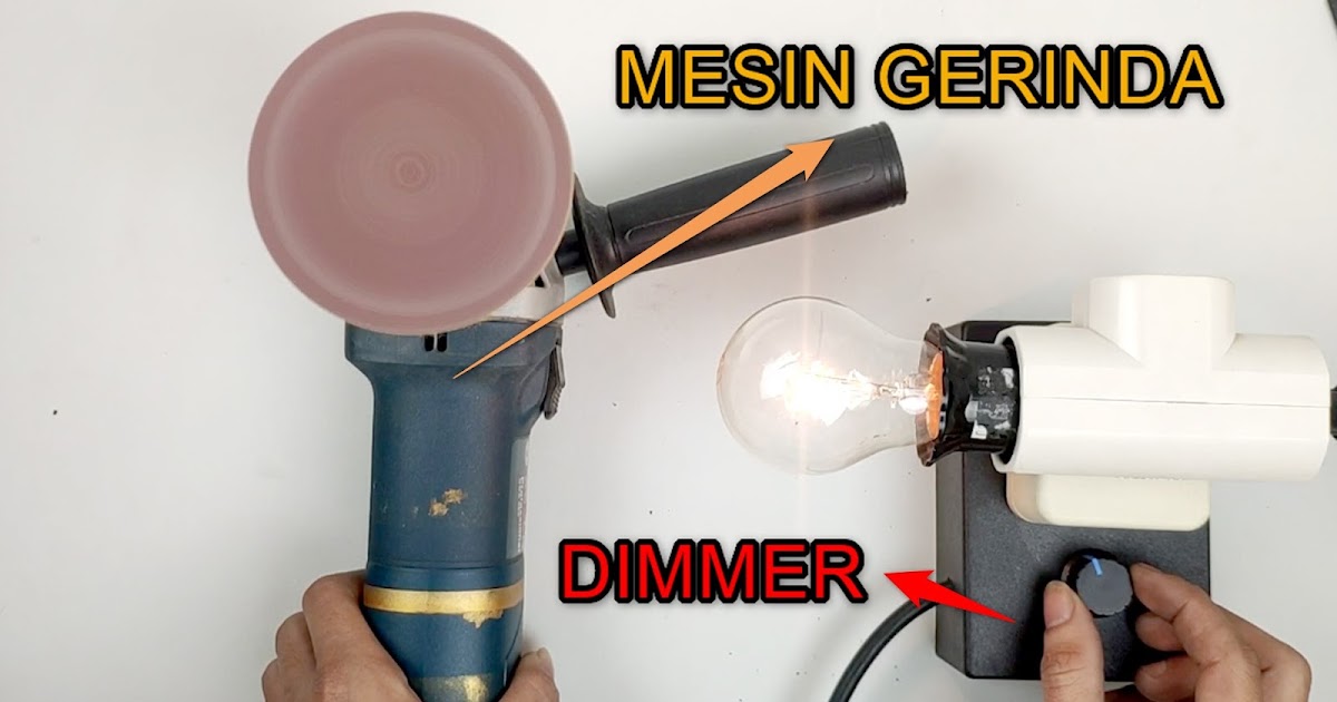 CNC STORE BANDUNG SCR DIMMER LAMPU, MENGATUR KECEPATAN MESIN GERINDA, BOR, DAN PANASNYA HATER