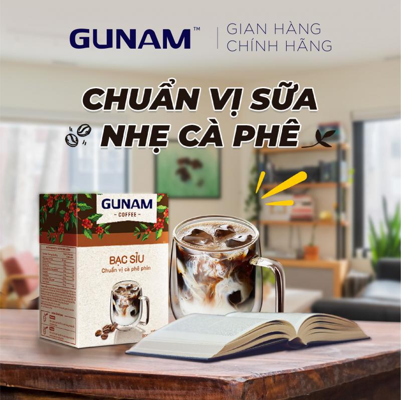 Combo Cặp Đôi Hoàn Hảo - Cà Phê Hòa Tan GUNAM Đen Đá + Cà Phê Hòa Tan GUNAM Bạc Sỉu