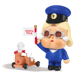 Pop Mart A Lonely Train Driver Crybaby Lonely Christmas Series Figure