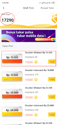 Cara Mudah Mendapatkan Voucher Alfamart dari Aplikasi Recome Android