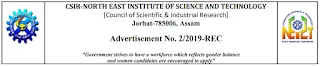 CSIR –NEIST Junior Secretariat Assistant (JSA) Previous Papers and Syllabus 2019-20
