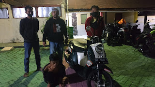 Polsek Ujung Tanah Tangkap Pelaku Curanmor 