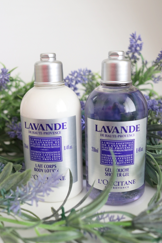 L'Occitane Lavender Shower Gel & Body Lotion