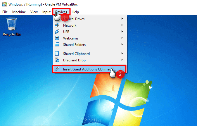 How to Install Windows 7 VM Inside Windows 10 with VirtualBox?