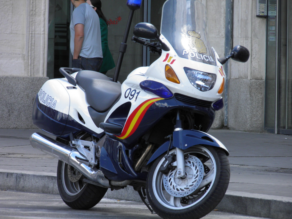 Una historia de la Policía Nacional. Honda Deauville 650