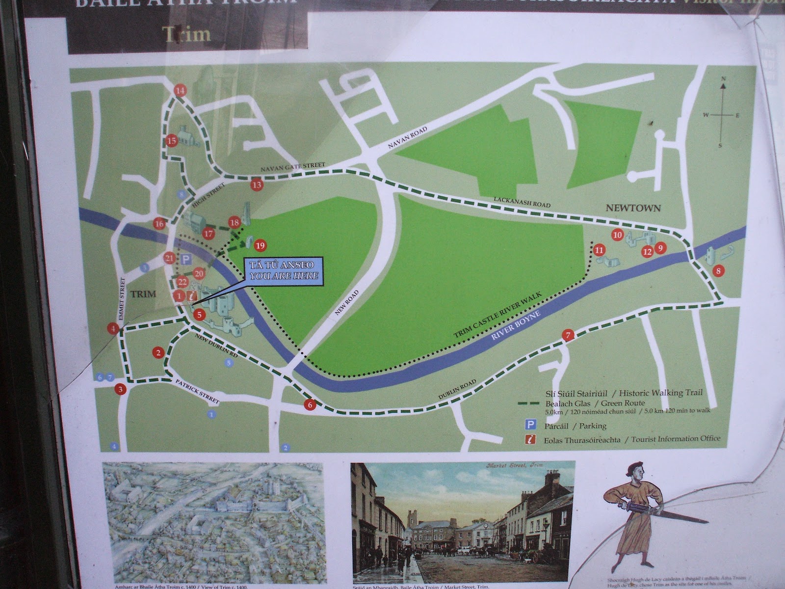 The OnLine Buzzletter Ireland Trip Part 11 Storming Trim Castle