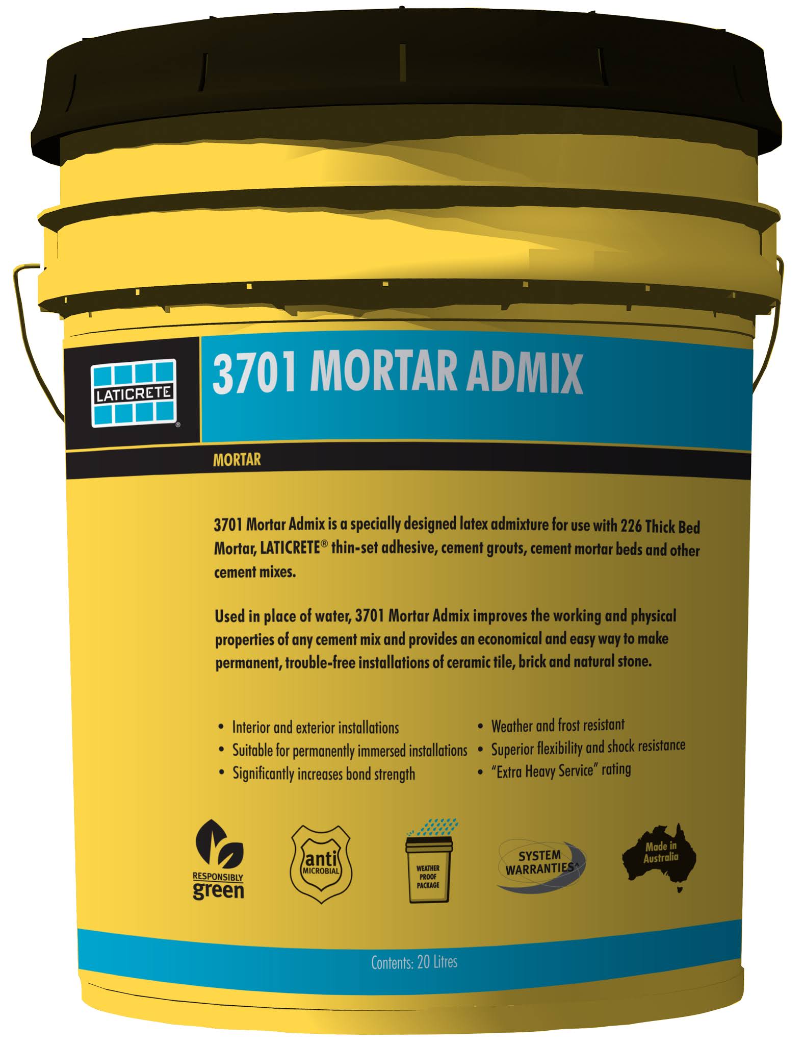 Laticrete Australia Conversations Heavy Duty Mortar Beds and Renders