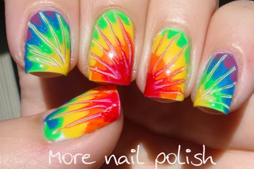 31 Day Challenge - Day 30 - Inspired by a Tutorial ~ More Nail Polish