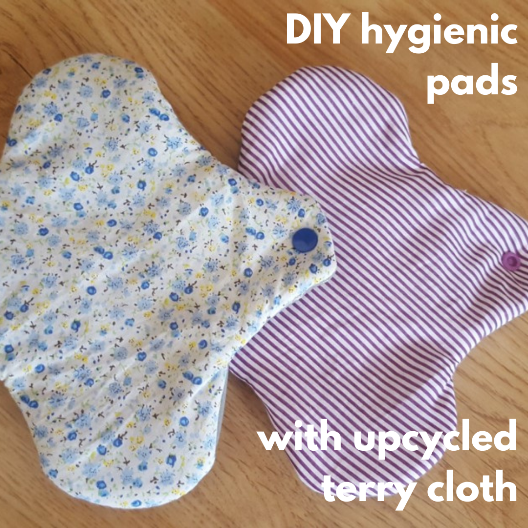 DIY hygienic pads with upcycled terry cloth Keeping it Real