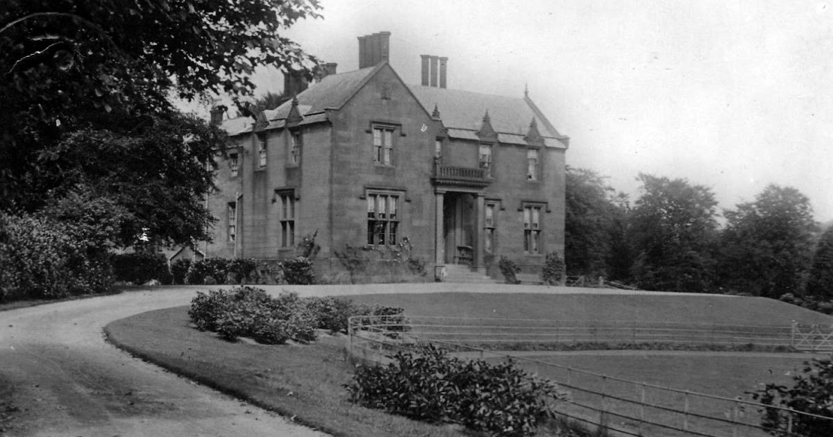 Tour Scotland Old Photograph Blackwood House Auldgirth Scotland