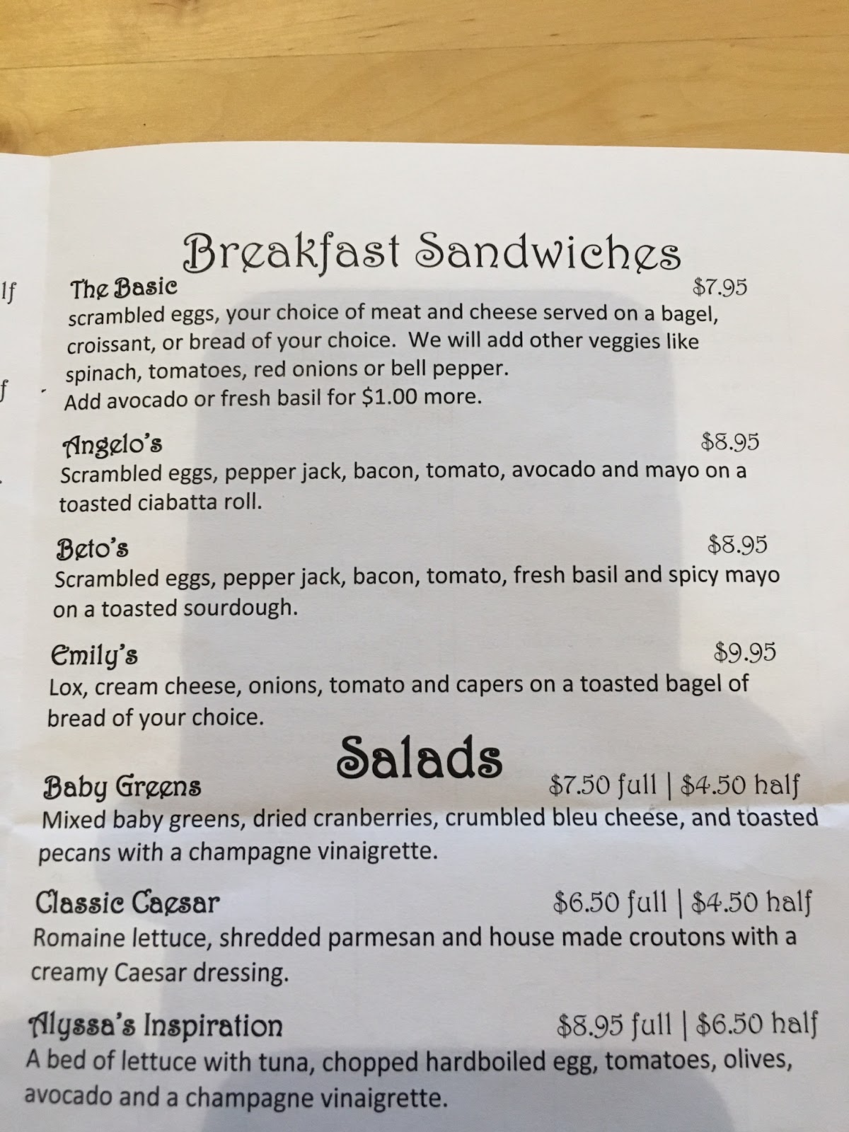 52 Sandwiches Breakfast Sandwich 80 Kingston Cafe aka Egg Enlightenment