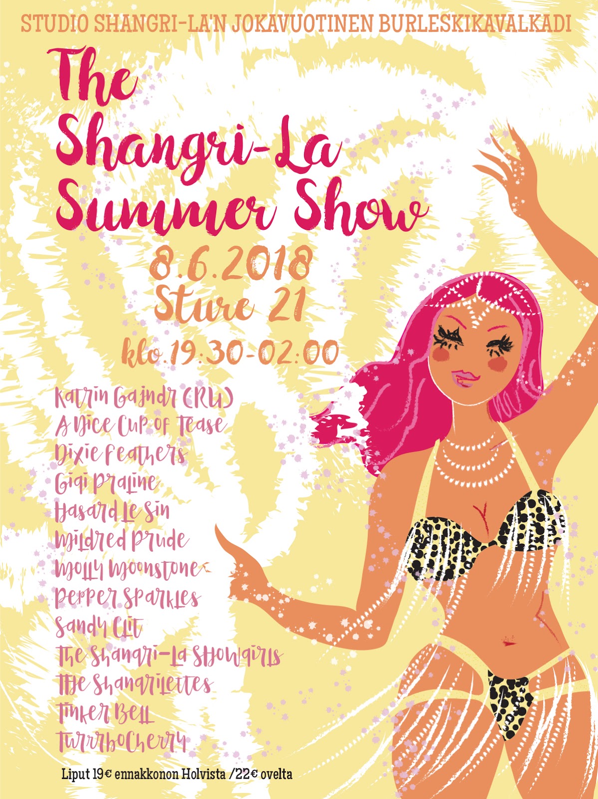 SUMMER CELEBRATIONS: THE SHANGRI-LA SUMMER SHOW JUNE 8!