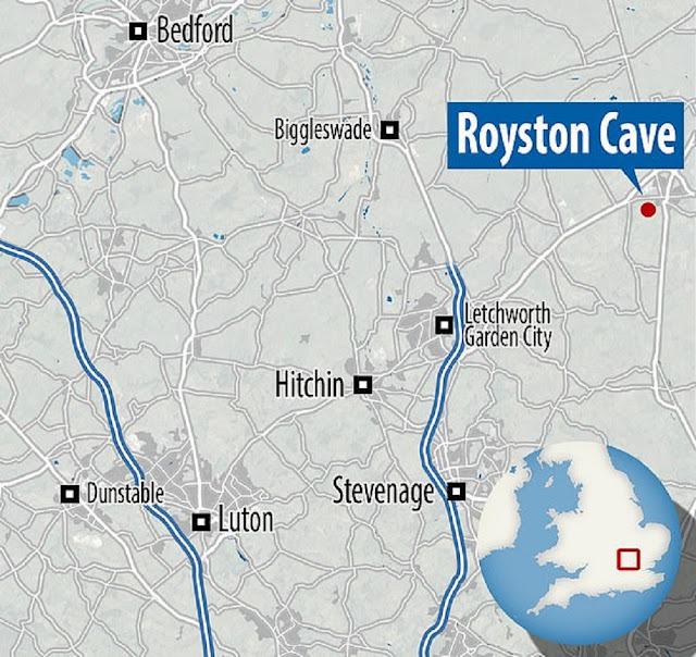 Мистические рельефы тамплиеров в Ройстонской пещере размывает вода