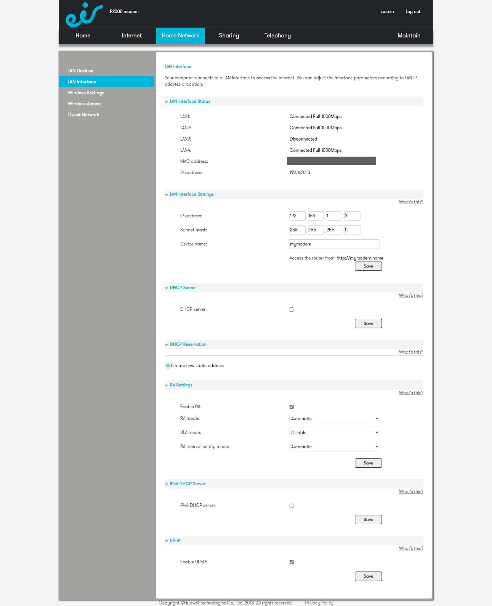 One Box To Rule Them All Configure Eir F2000 modem with Unifi USG