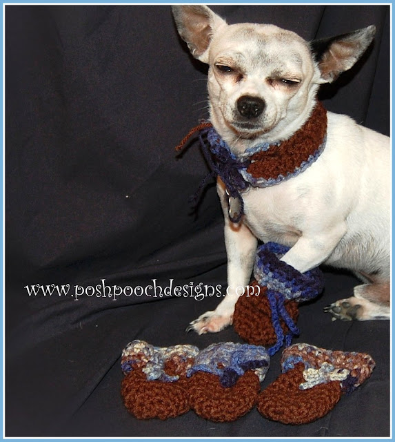 Posh Pooch Designs Dog Bootie Pattern for Those little Paws