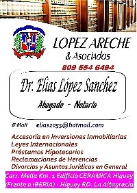 Dr. Elias López Areche Lawyer and  Notary
