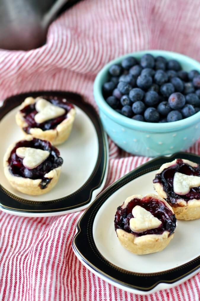 Blueberry Mini Pies