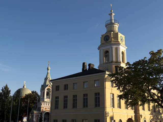 Finland road trip: Center of Hamina, Finland