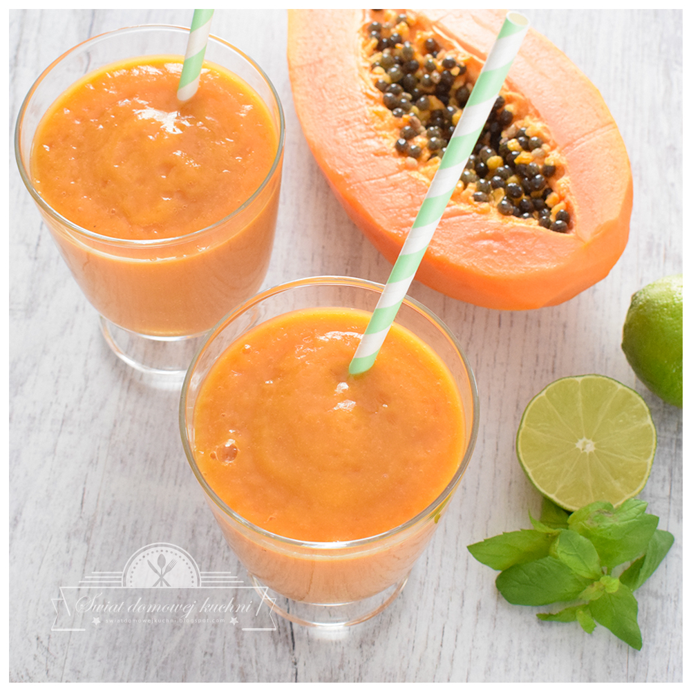 Papaya smoothie