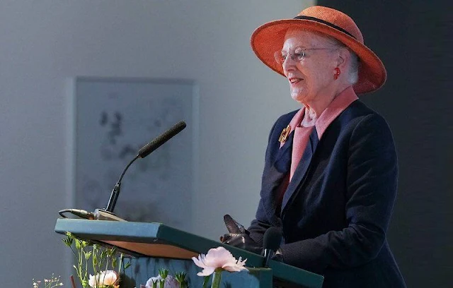 Queen Margrethe attended the opening of the new Hans Christian Andersen House in Odense