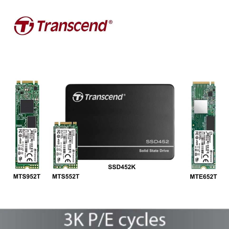Transcend Industrial Grade SSDs Based on 96-layer BiCS4 3D NAND Transcend Embedded SSD BiCS4