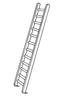 Colorea Tus Dibujos Dibujo De Escalera Para Colorear