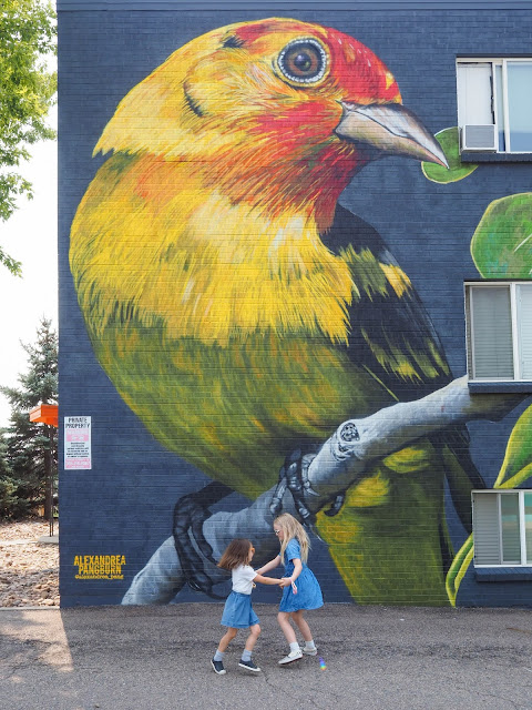 Mural by Alexandra Pang in Westminster, CO