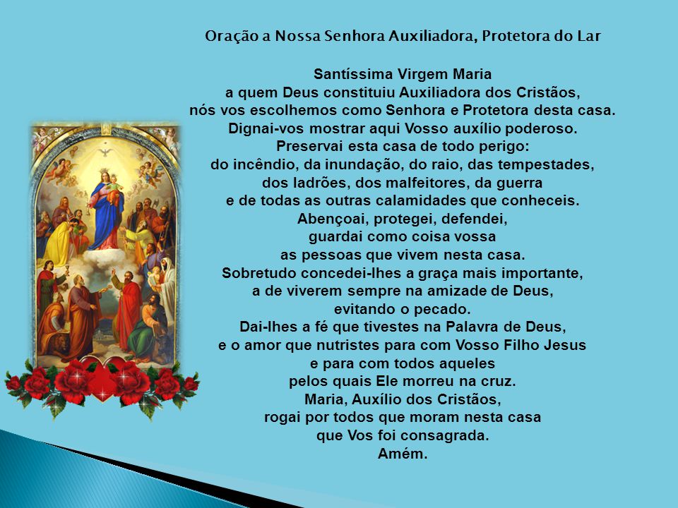 EM PASSOS LENTOS CHEGO LÁ ORAÇÃO A NOSSA SENHORA