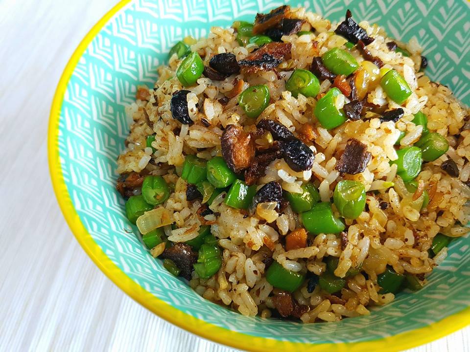 Ah Gim's Playground Black Beans Sardine Fried Rice