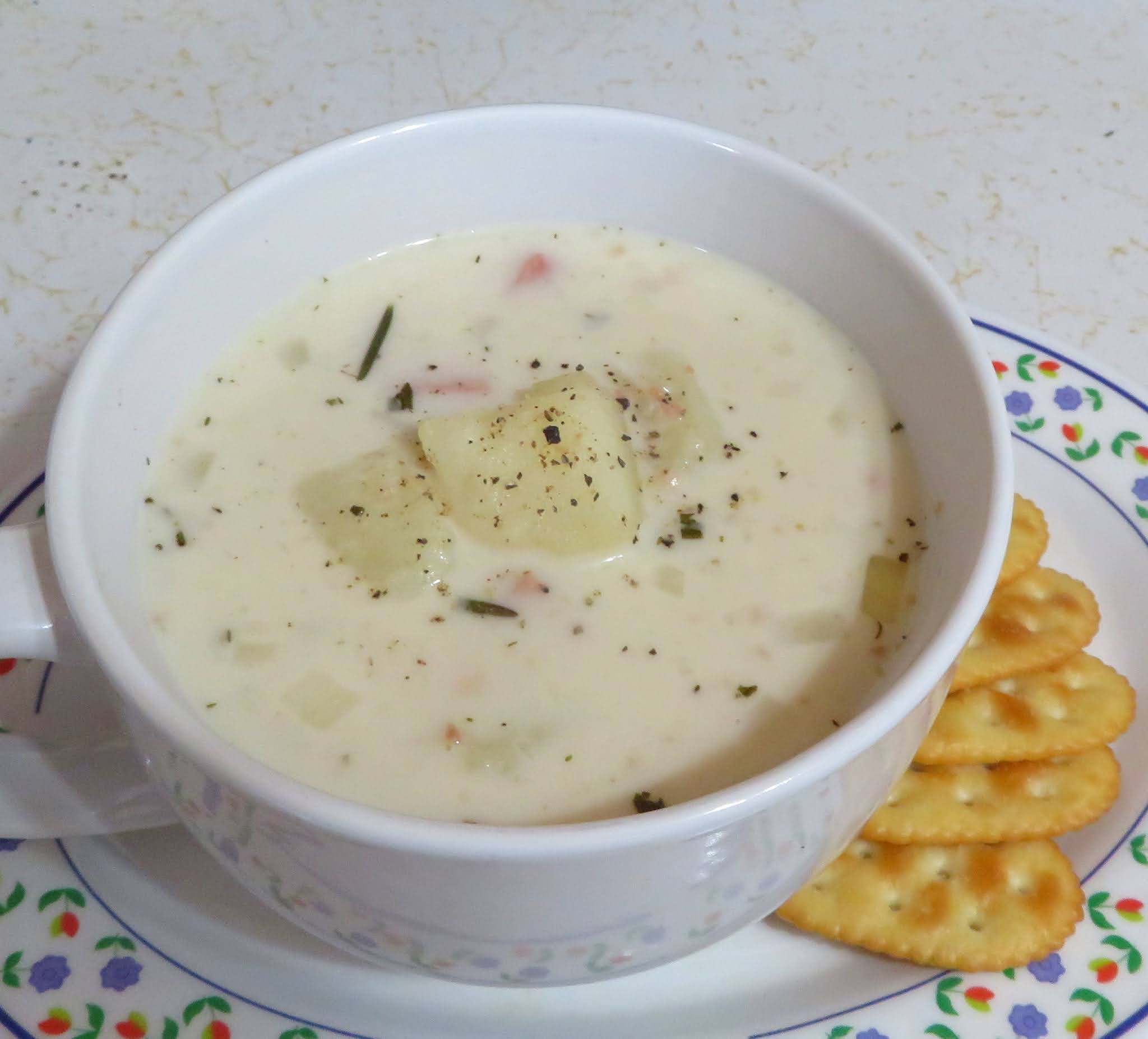 Slow Cooker Potato & Ham Chowder The English Kitchen