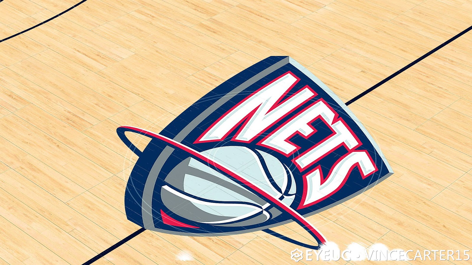 New Jersey Nets 0506 Season 8K Court By VCHEART AND ESG [FOR 2K20]