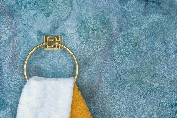 Paint walls with rags