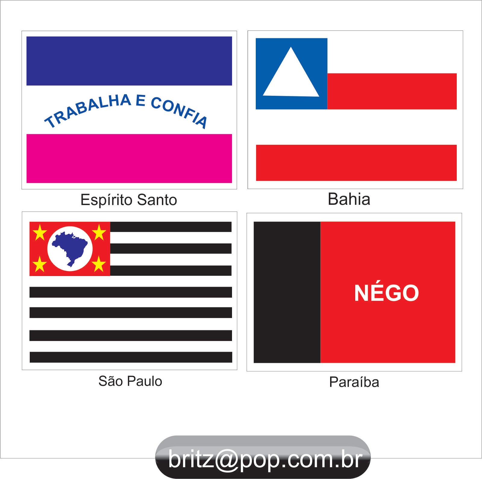 Foto Das Bandeiras Dos Estados Do Brasil