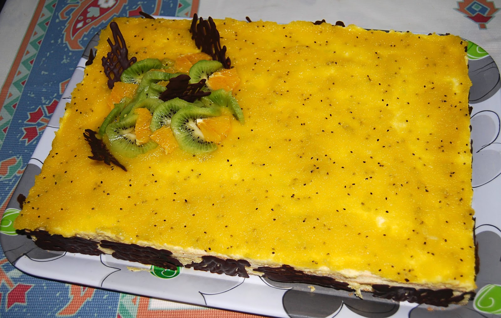 Karmen In The Kitchen: Mango mascarpone vahukreemi kook