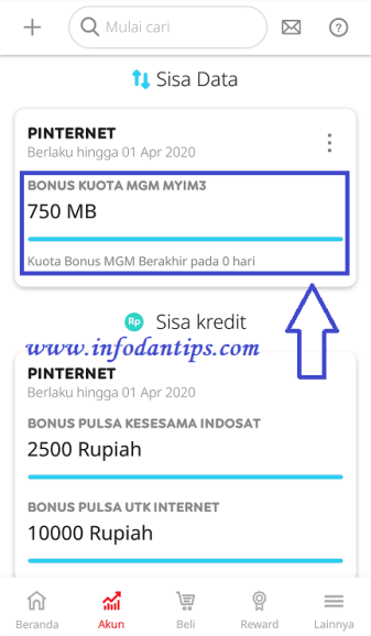 Akhirnya Dapat Kuota Gratis Dari Indosat Im3 Ooredoo