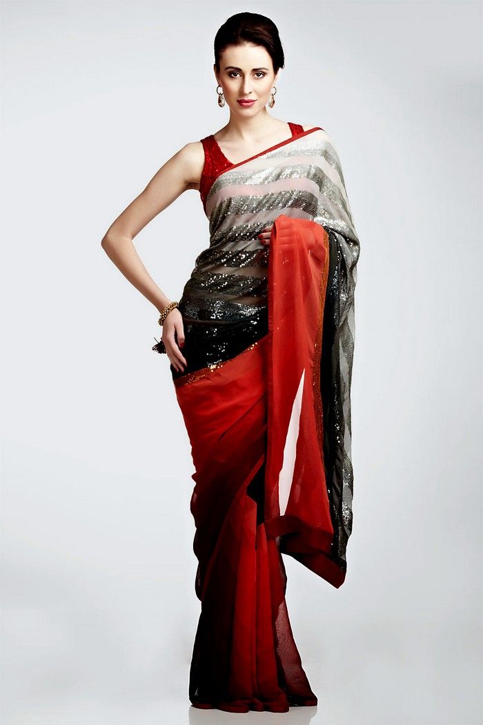 How To Wear Saree In Fish Style