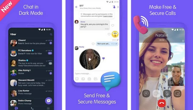 Viber- أفضل تطبيقات لإجراء مكالمات مجانية للاندرويد