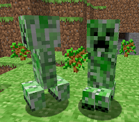 Creeper from Minecraft explode