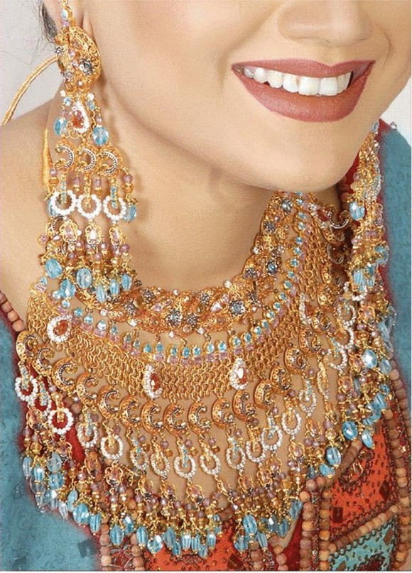 Latest Pakistani Indians & Arabic mehndi design jewelry & dresses