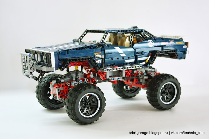 Let's Talk Technic: Review of Lego Technic 41999 4x4 Crawler Exclusive Edition 