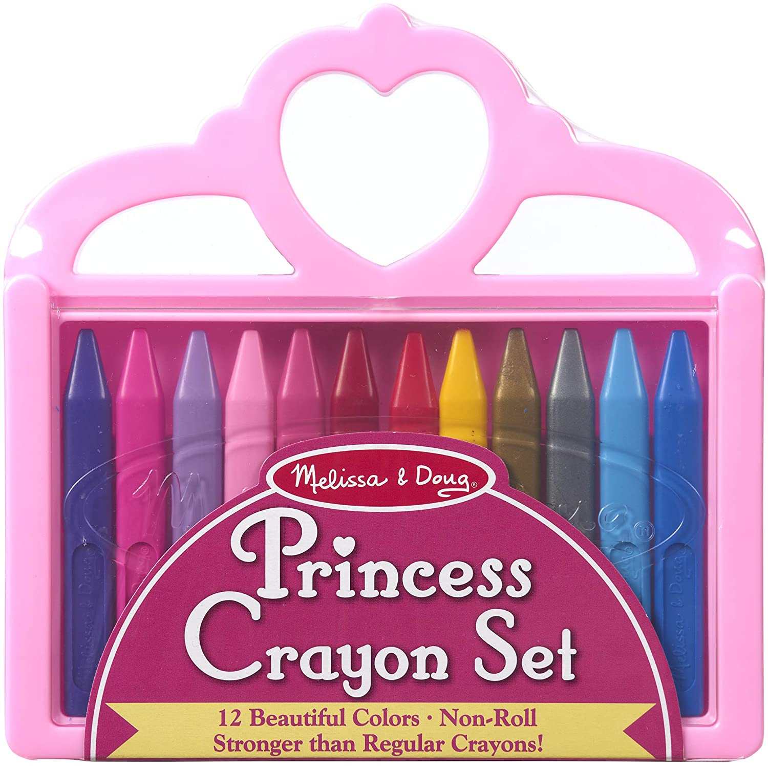 Melissa & Doug Princess Crayon Set - 12 count