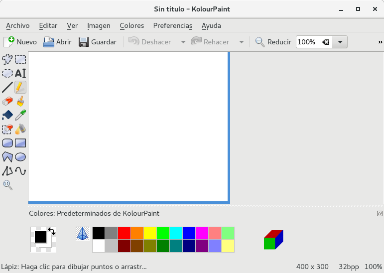 KolourPaint Paint para Linux MARCO TOSCANO FREIRE