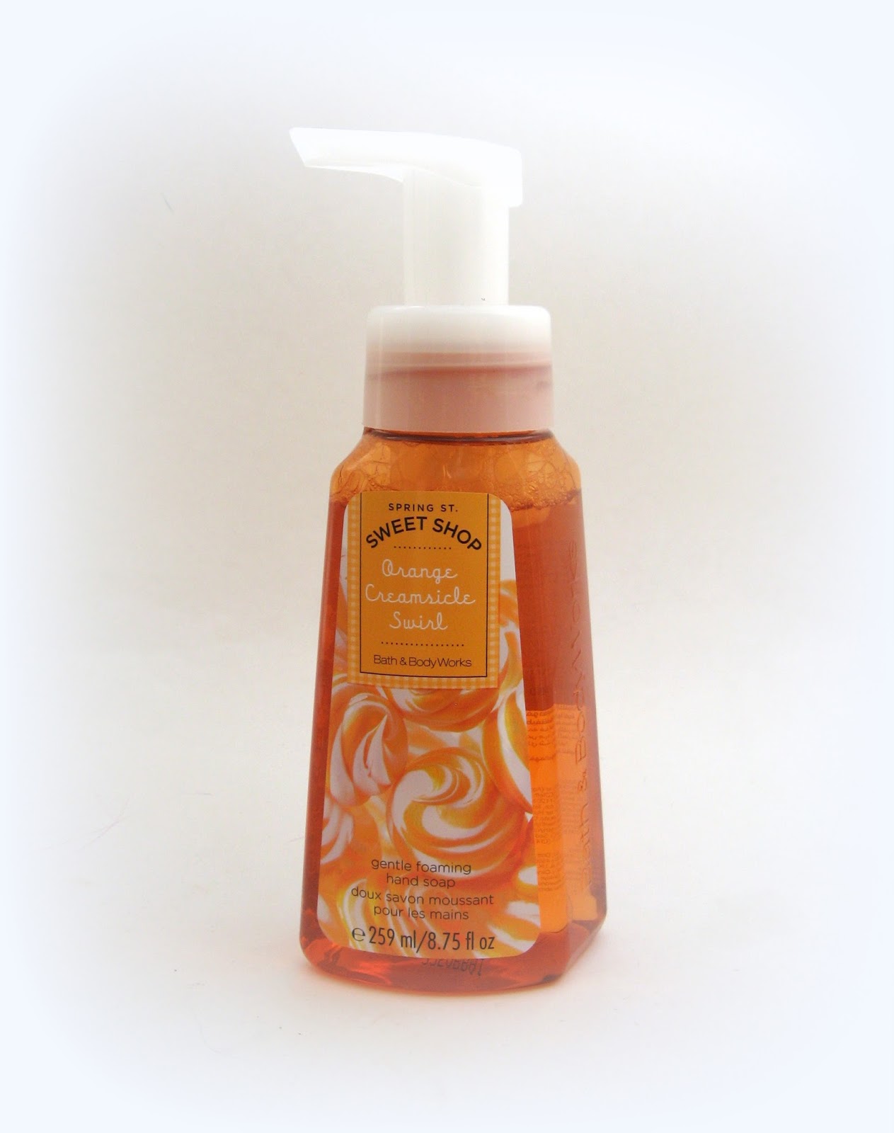 Пенка для мытья рук Bath&Body Works Orange Creamsicle Swirl SvetaPitt