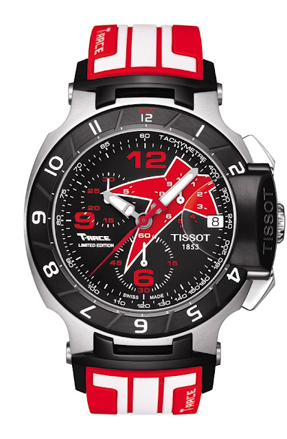Tissot Releases Nicky Hayden 2012 Limited T-Race Men's Black Quartz Sport Watch