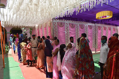 Gaya pElection PeacefullyPolling: प्रथम चरण का मतदान शांतिपूर्ण सम्पन्न, First phase of polling ends peacefully, AnjNewsMedia