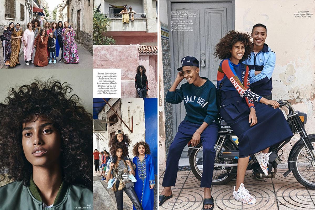 Models of Color: Vogue Netherlands September 2015: Imaan Hammam (part 5)
