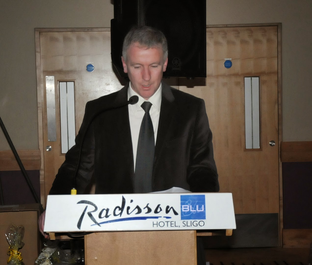 St.John's G.A.A. Club Sligo Charlie Kelly serves up a Club feast