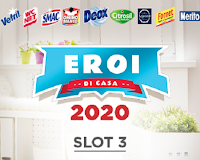 Concorso ''Eroi di Casa 2020 - Slot 3'' : vinci buoni spesa da 50 euro : come partecipare Logo Concorso ''Eroi di Casa 2020 - Slot 3'' : vinci buoni spesa da 50 euro : come partecipare