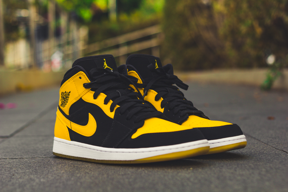 jordan preto com amarelo